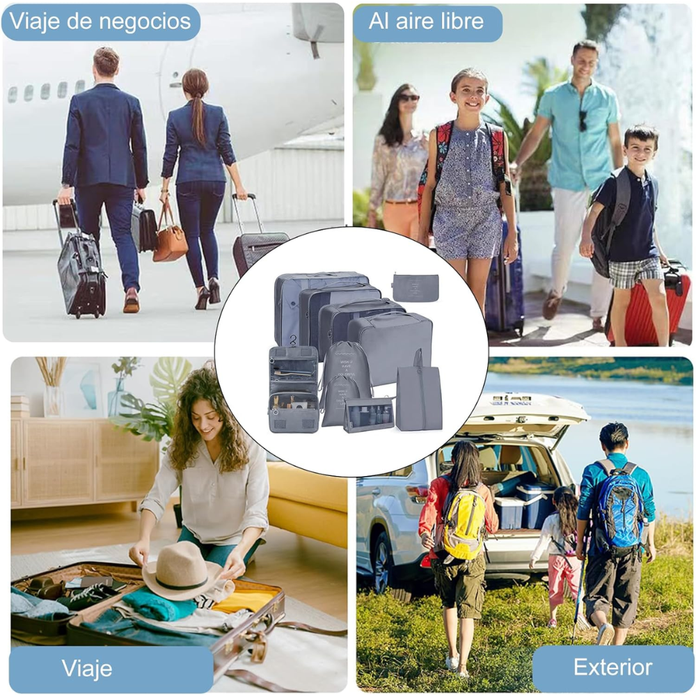 Organizador De Ropa Para Viaje X 10 PackMate®