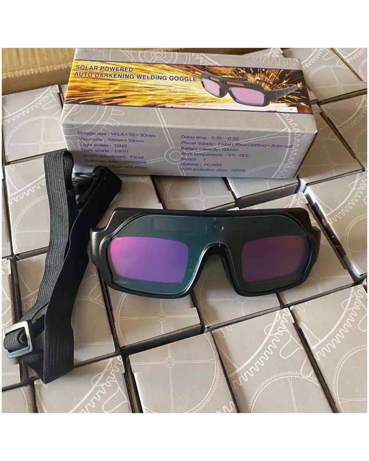 Gafas Inteligentes Para Soldadura + Correa Ajustable