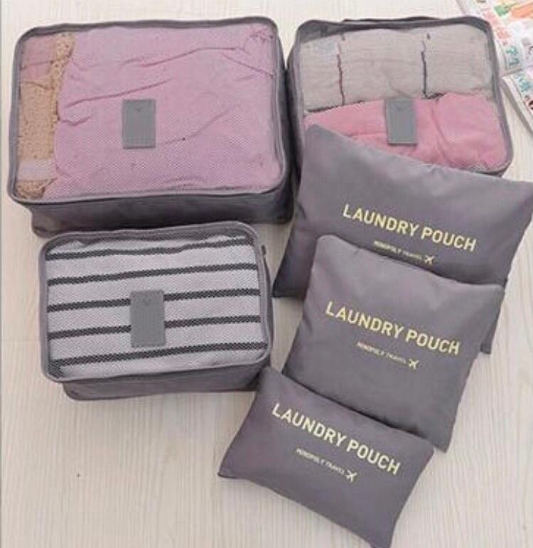 KIT VIAJERO X 6 PIEZAS Laundry Pouch™